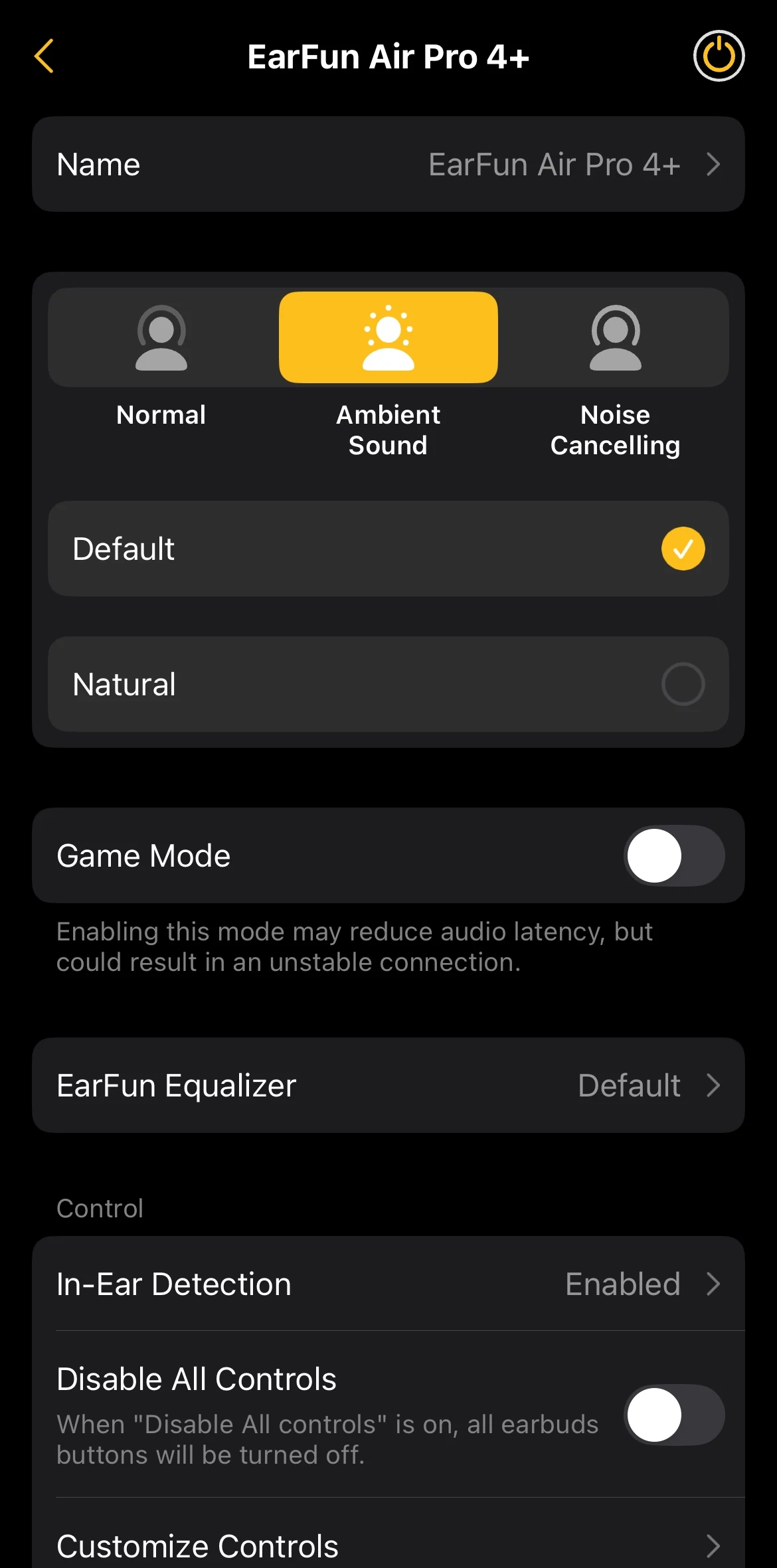 EarFun Air Pro 4+ AI fordítós vezeték nélküli fülhallgató, adaptív zajszűréssel és dupla hangszórókkal, IP55, BT6.0 - Fehér (TW700W)
